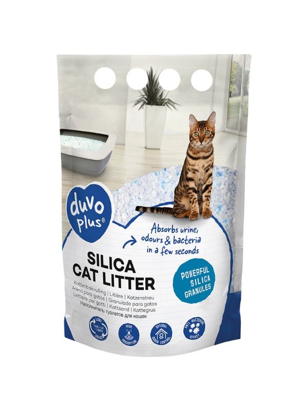 duvo silica kattenbakvulling